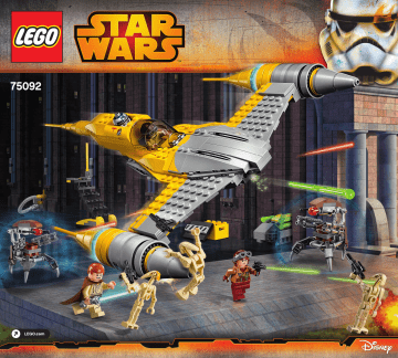 Lego 75092 Naboo Starfighter 用户手册 