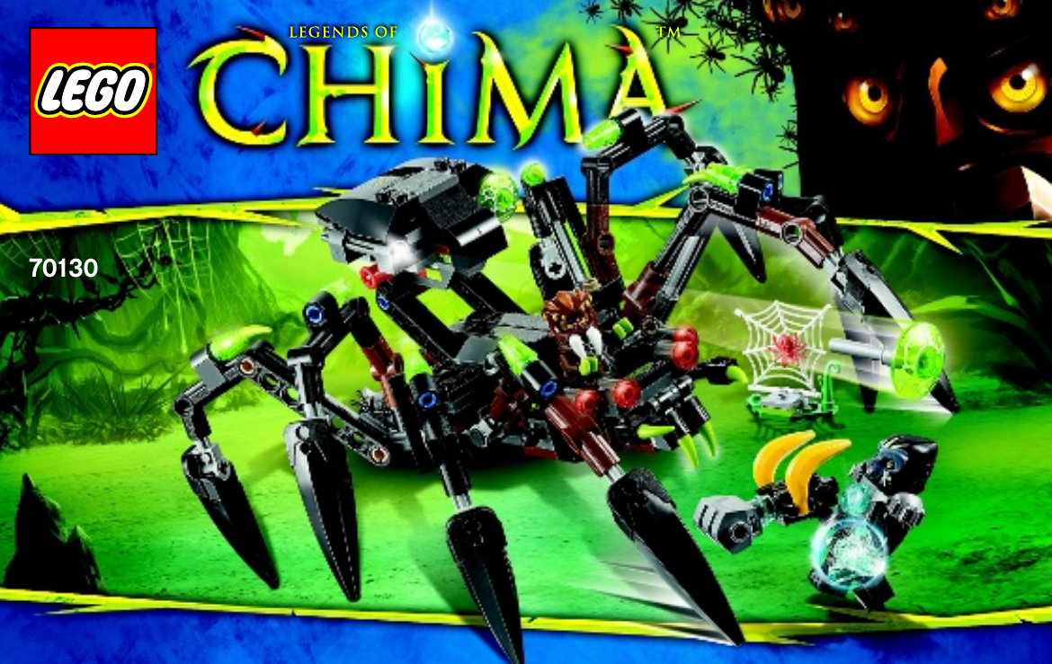 lego chima spider