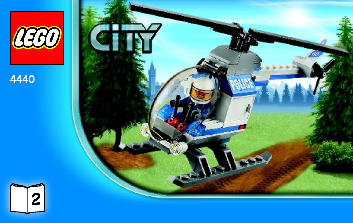 lego 4440 forest police station