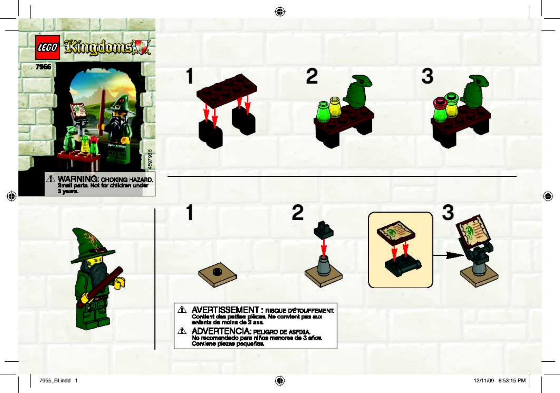 LEGO 7955 Wizard Building Instruction Manualzz