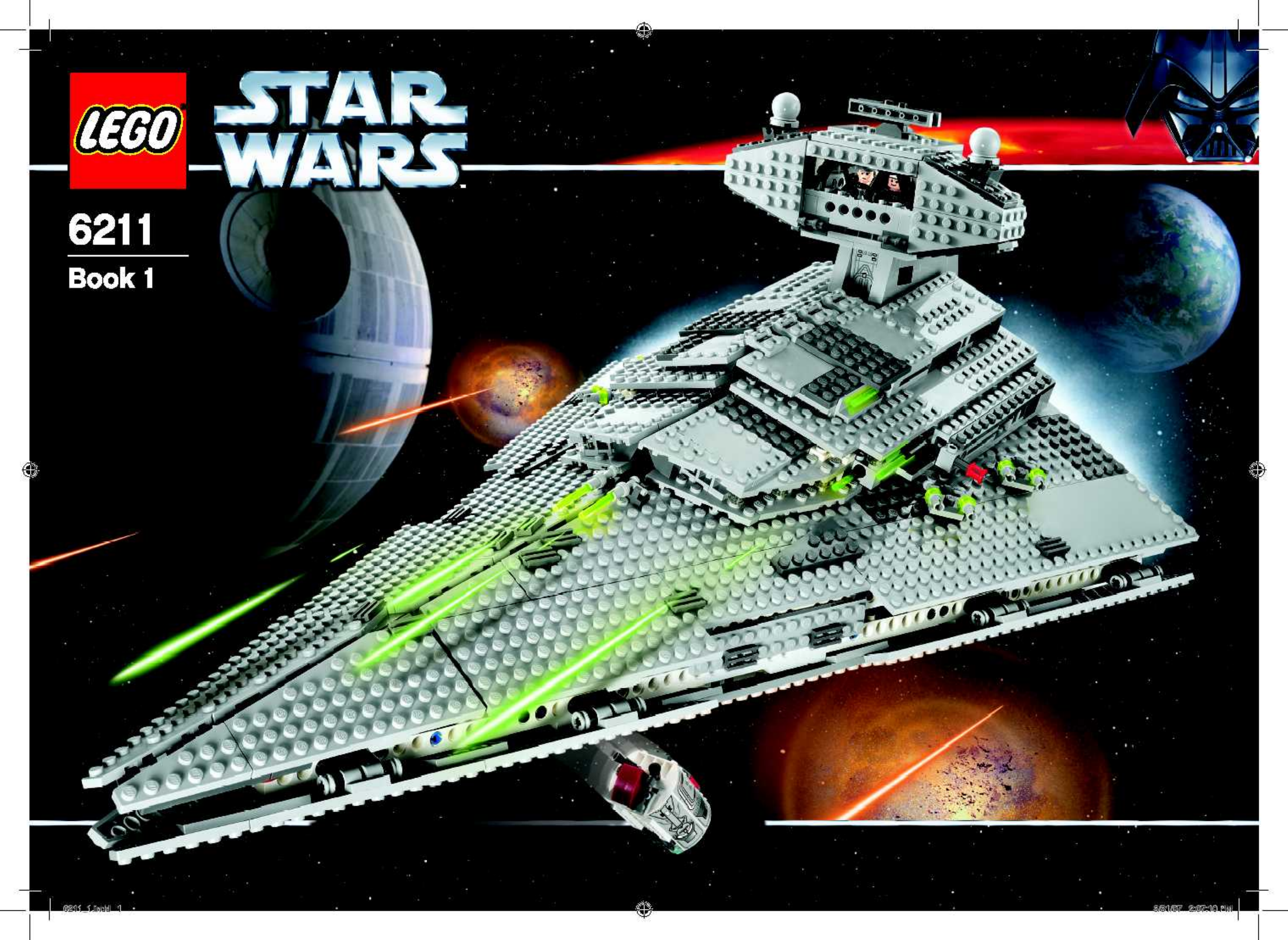 Lego 6211 Imperial Star Destroyer Installatie gids | Manualzz