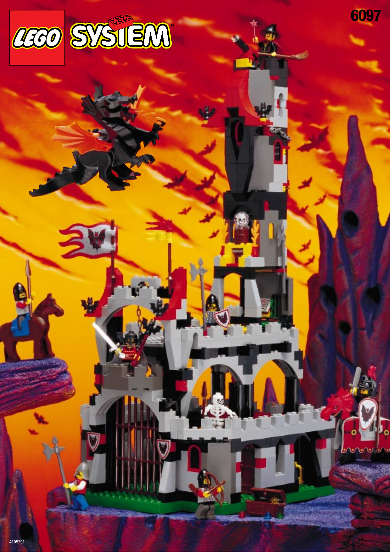 LEGO 6097 BAT LORDS' CASTLE Building Instruction Manualzz