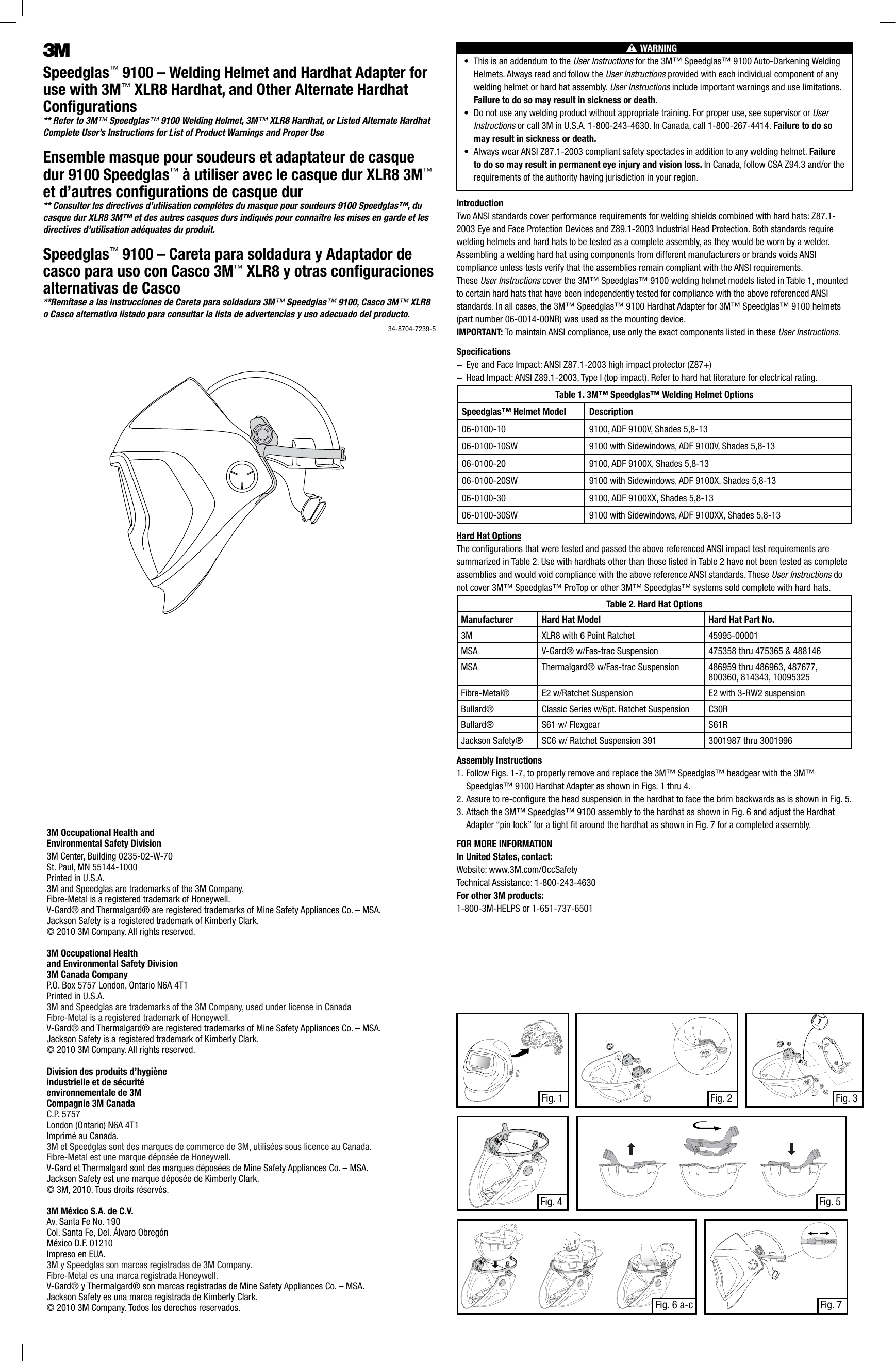 06-0000-P10 1/Case 3M Speedglas Welding Lens Assembly 9100 Passive Shade 10 06-0000-P10 1/Case 3M Speedglas Welding Lens Assembly 9100 Passive Shade 10