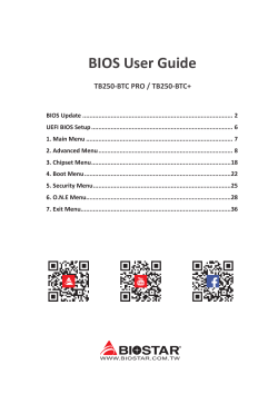 Biostar TB250-BTC Pro Handbuch PDF
