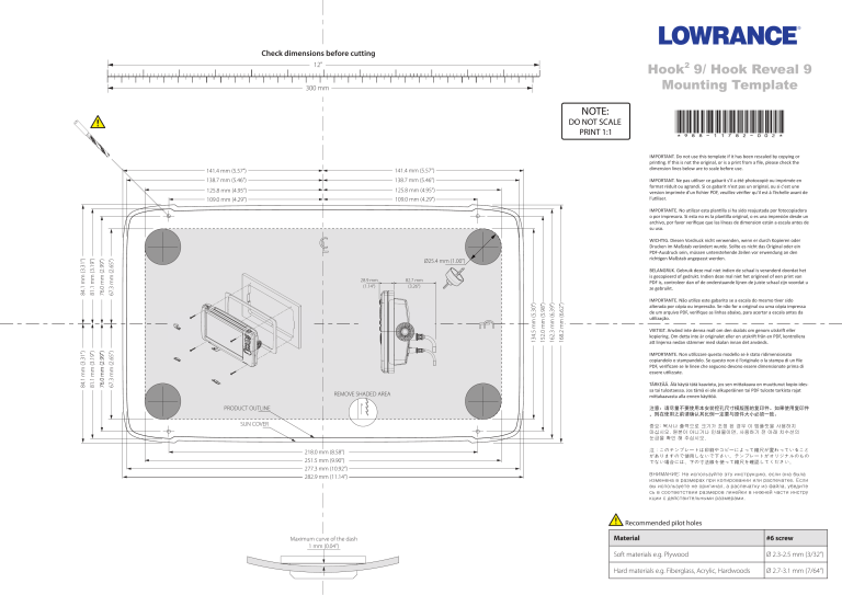 Lowrance Hook Reveal Manual