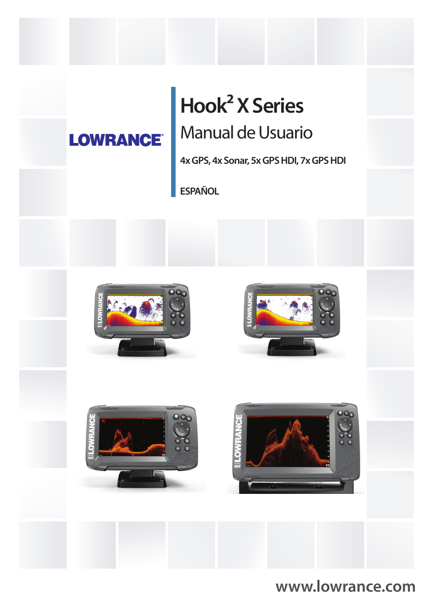 Lowrance HOOK²-X Series Operating instructions | Manualzz