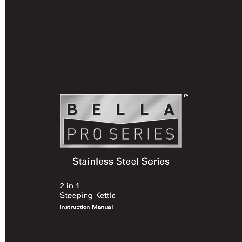 Bella pro series steeping clearance kettle