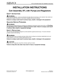 Cornelius Viper Elite 3FL Pre-Plumbed Viper Cart Installation Instructions
