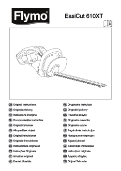 flymo easicut 610xt hedge trimmer