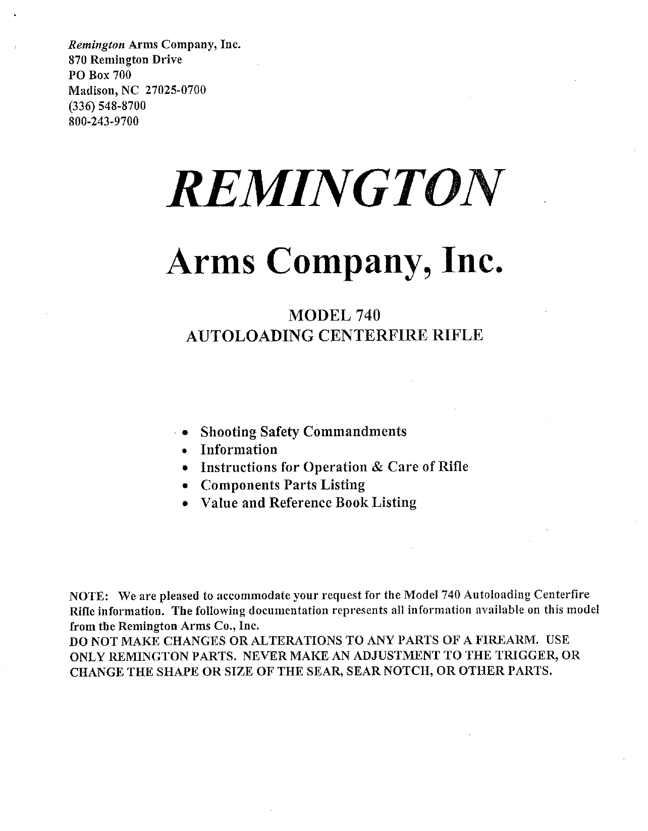760 742 Extractor Rivet Replacement 740 Remington 700 788 