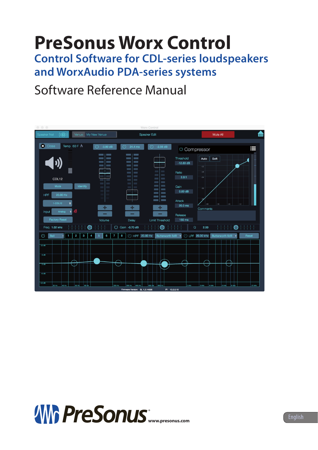 PreSonus Worx Control Manual Manualzz