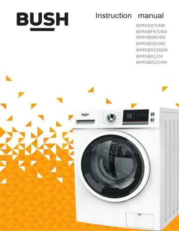 Bush Wmnbx1016w 10kg 1600 Spin Washing Machine Instruction Manual Manualzz