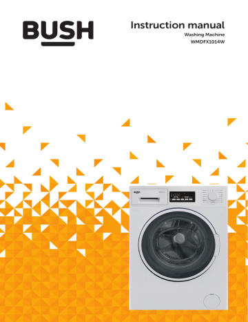 Bush WMDFX1014W 10KG Washing Machine Instruction manual | Manualzz