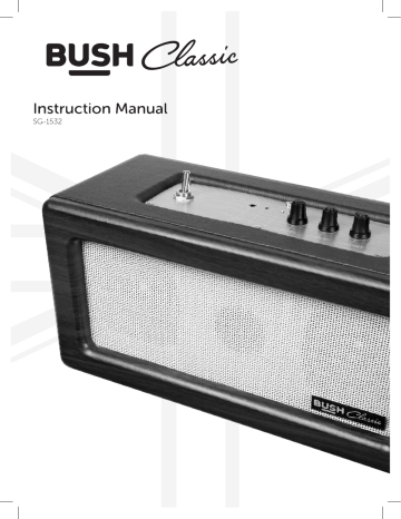 Bush classic retro sale wireless bluetooth speaker