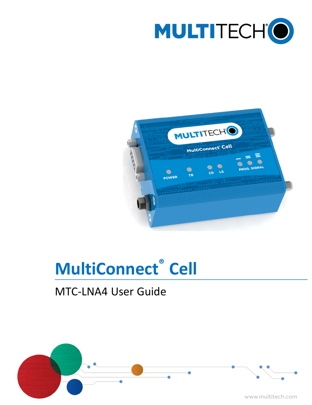 MultiTech MTCLNA4B03 Cellular Modem User Guide Manualzz
