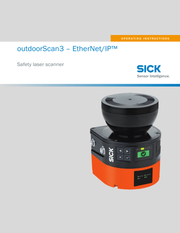 Sick outdoorScan3 – EtherNet/IP™ Operating instructions | Manualzz