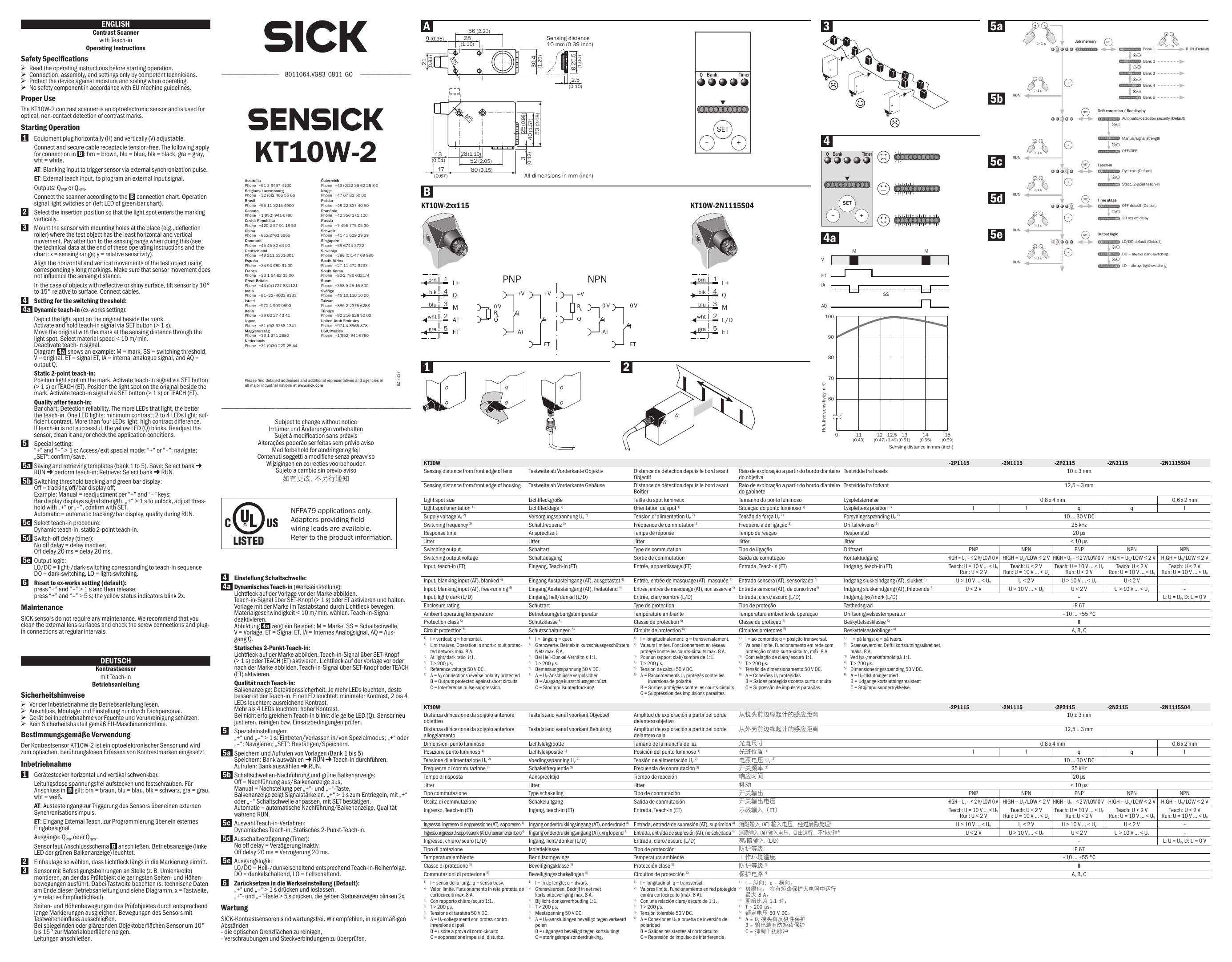 W 2 инструкция. Sensick KT 10w-2. W10tgn инструкция. W10 KT. Kt10w-2p1115 Datasheet.