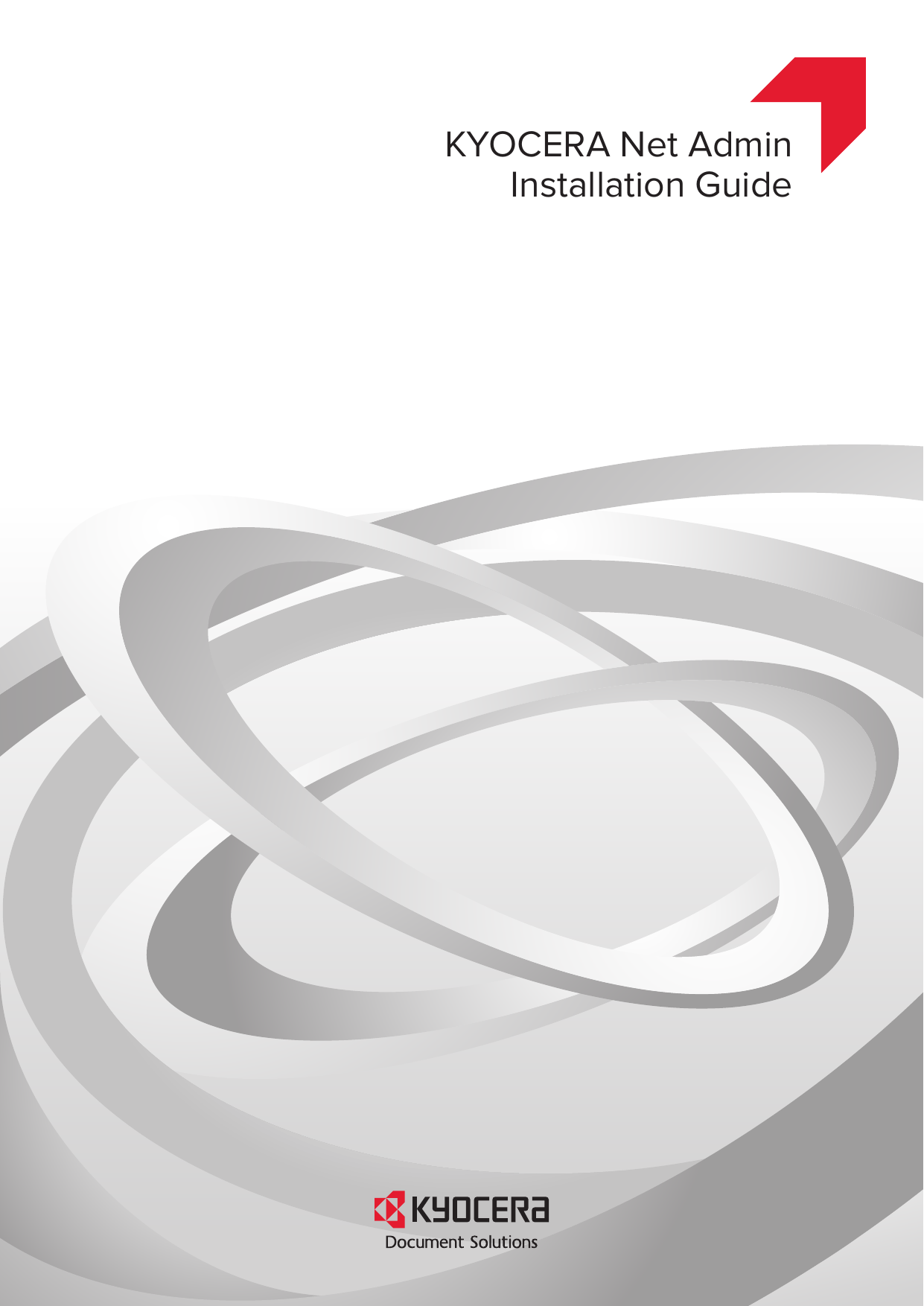 KYOCERA Kyocera Net Admin Installation Guide Manualzz