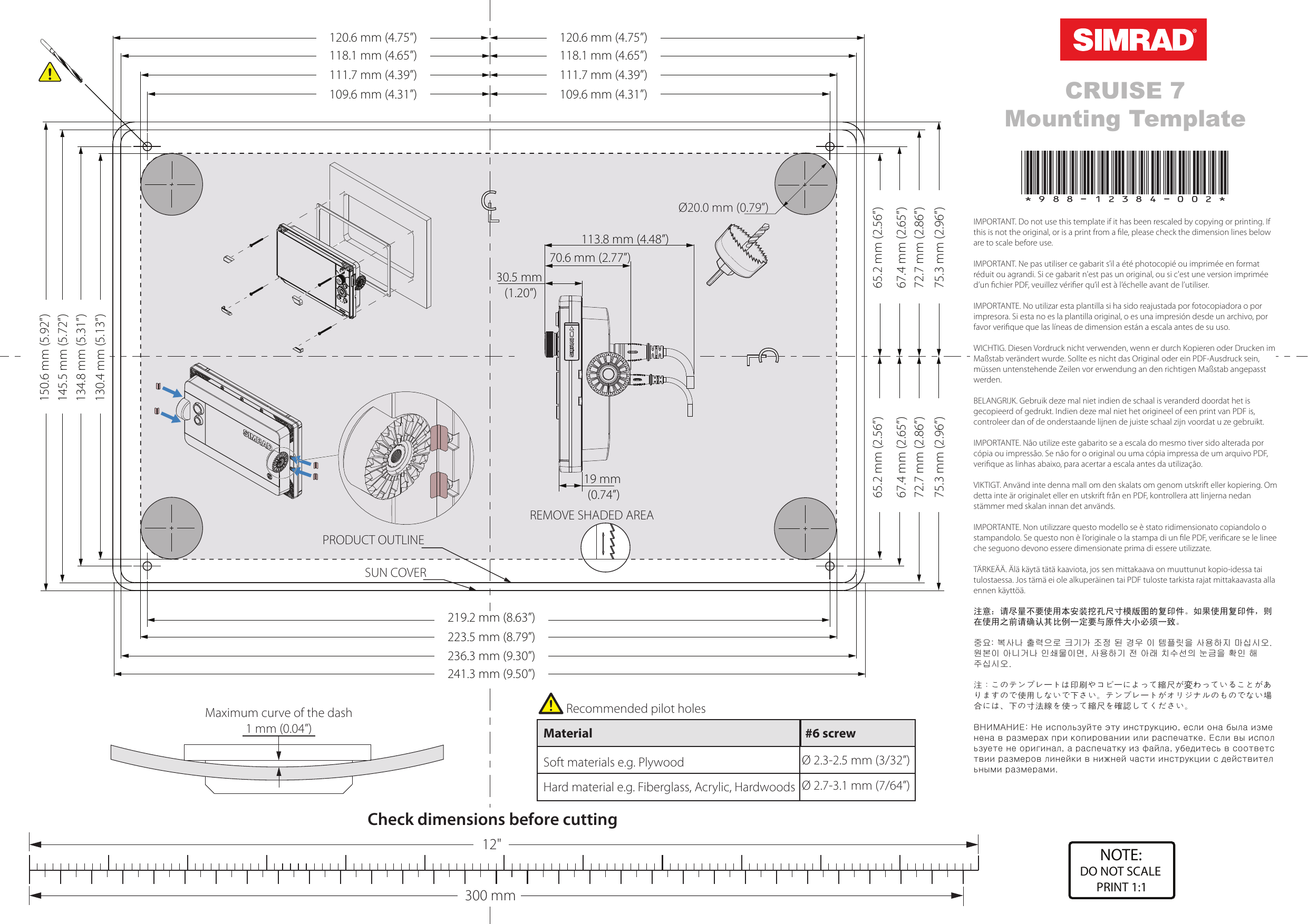 Simrad Cruise 7 User manual | Manualzz