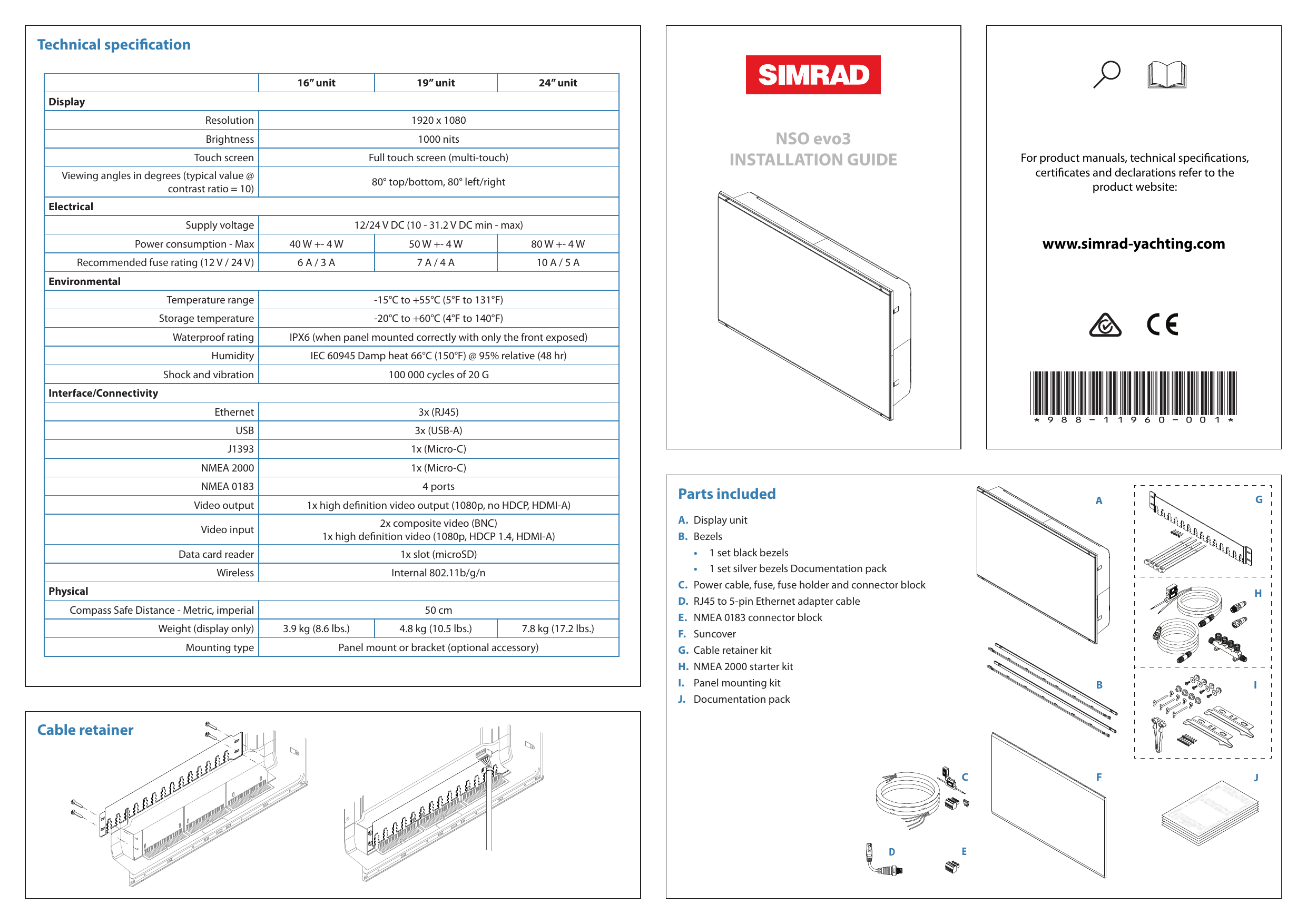 Simrad Nso Evo3 User Manual Manualzz