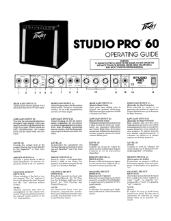 peavey studio pro 60