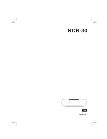 Sangean Rcr 30 Manual Manualzz Sangean Rcr 30 Manual Manualzz, Sangean Alarm Clock Manual