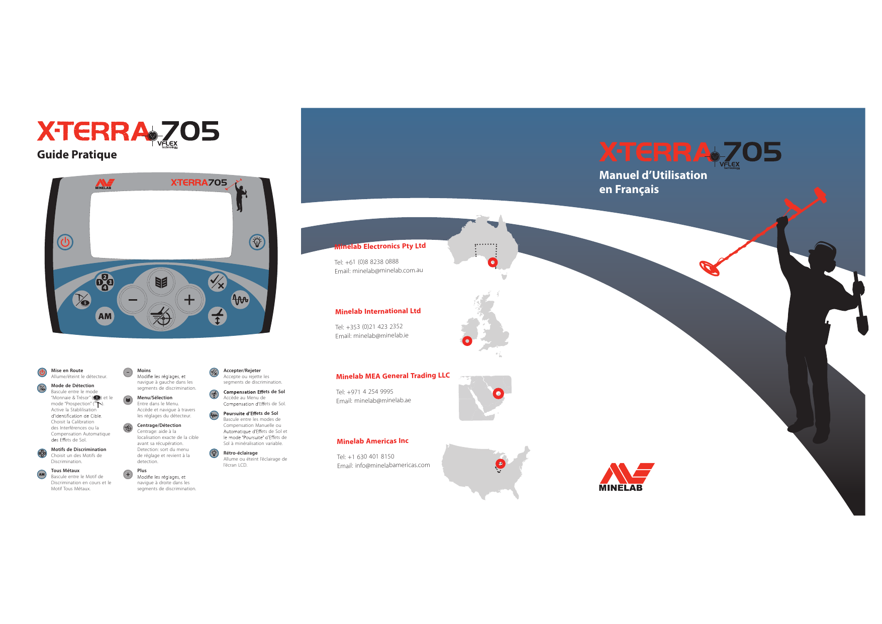 Minelab x terra 705 схема