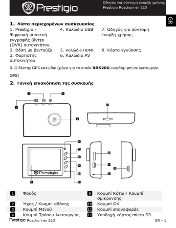 Обновление видеорегистратор prestigio 520