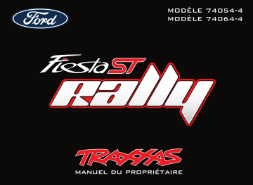Traxxas Ford Fiesta ST VR46 Manuel utilisateur | Manualzz