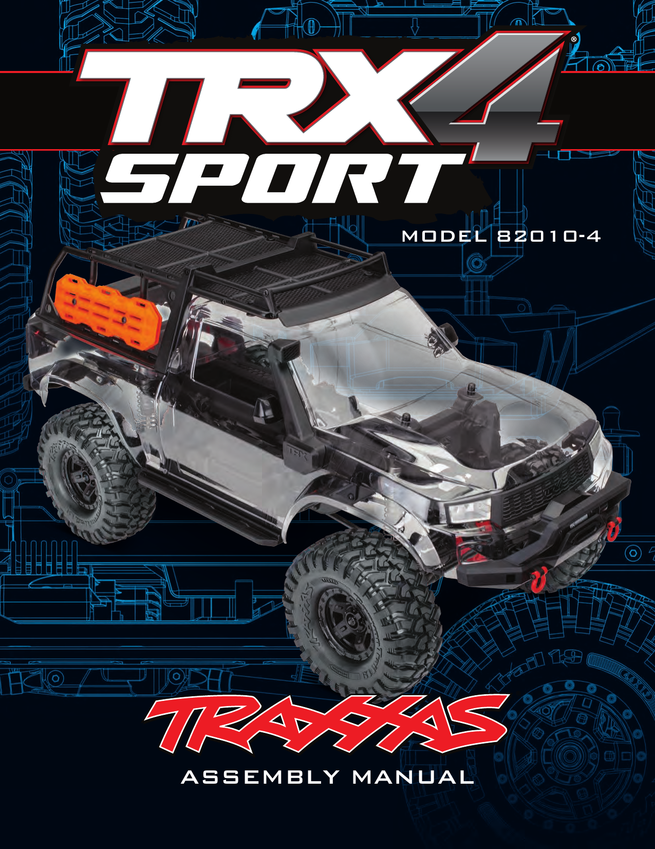 Traxxas 8021 Traxxas TRX-4 Spare Tire Mounting Bracket