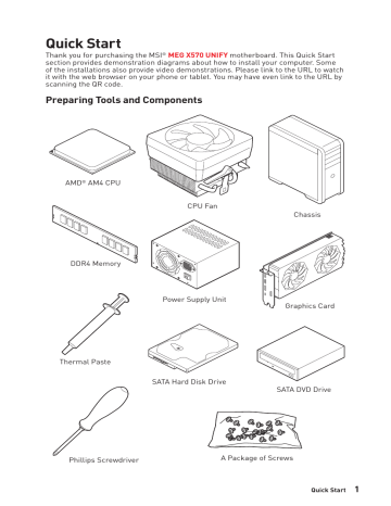 MSI MEG X570 UNIFY Manual | Manualzz