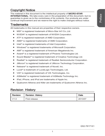 Русский - MSI H81M-P33 Series User Manual