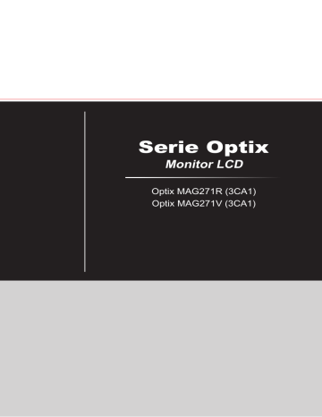 MSI Optix MAG271R monitor Manuale utente | Manualzz