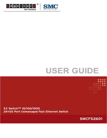 SMC Networks SMCFS2601 User Manual | Manualzz