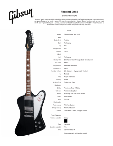 firebird scale length