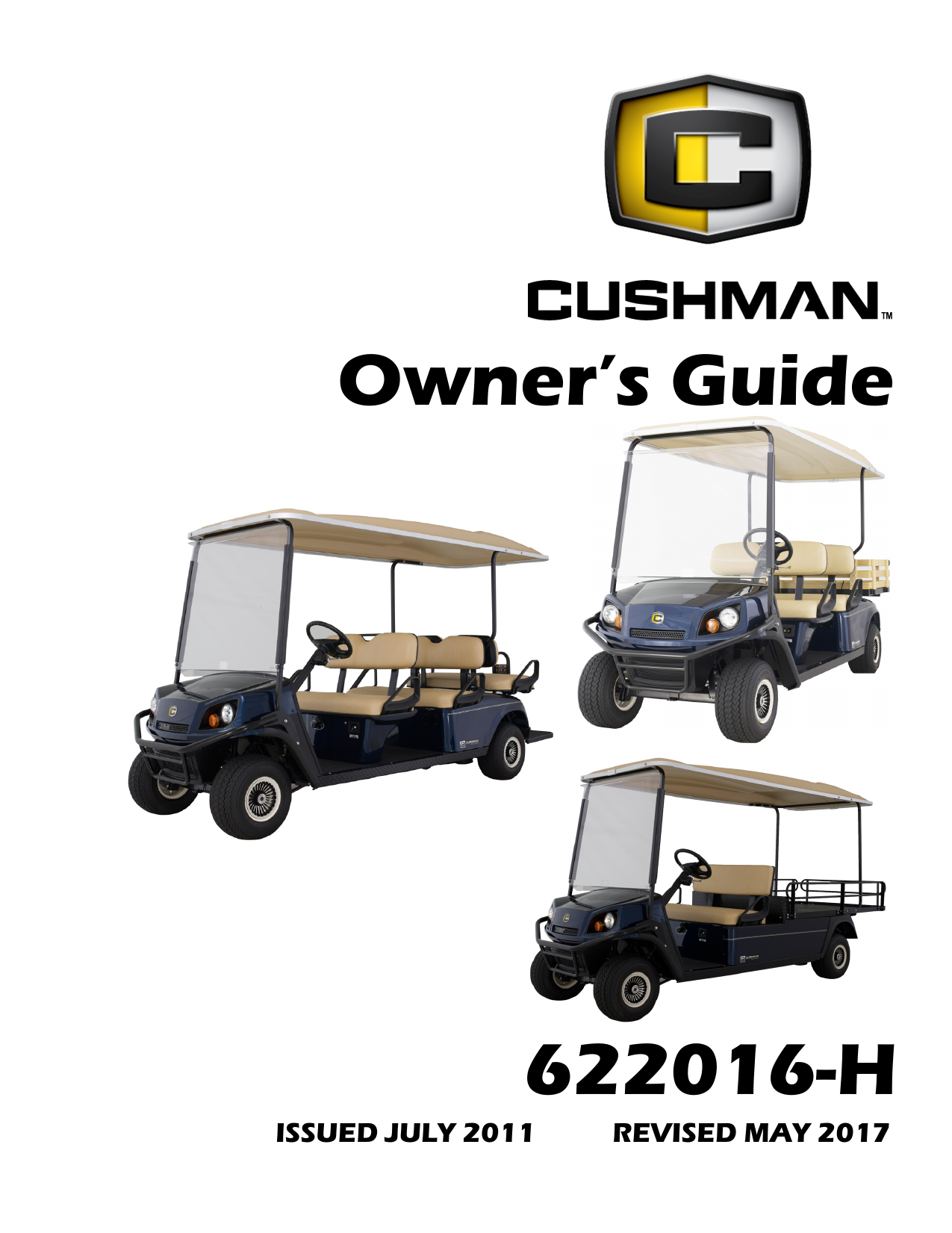 Cushman Shuttle 2/4/6 Electric Manual | Manualzz Golf Cart 36 Volt Manualzz