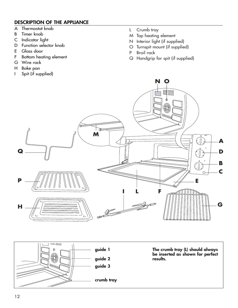 De Longhi Compact Cavity Eo 792 User Manual Manualzz