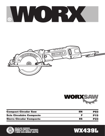 Worx WX439L 4.5A Compact WX439L WX429L User manual Manualzz