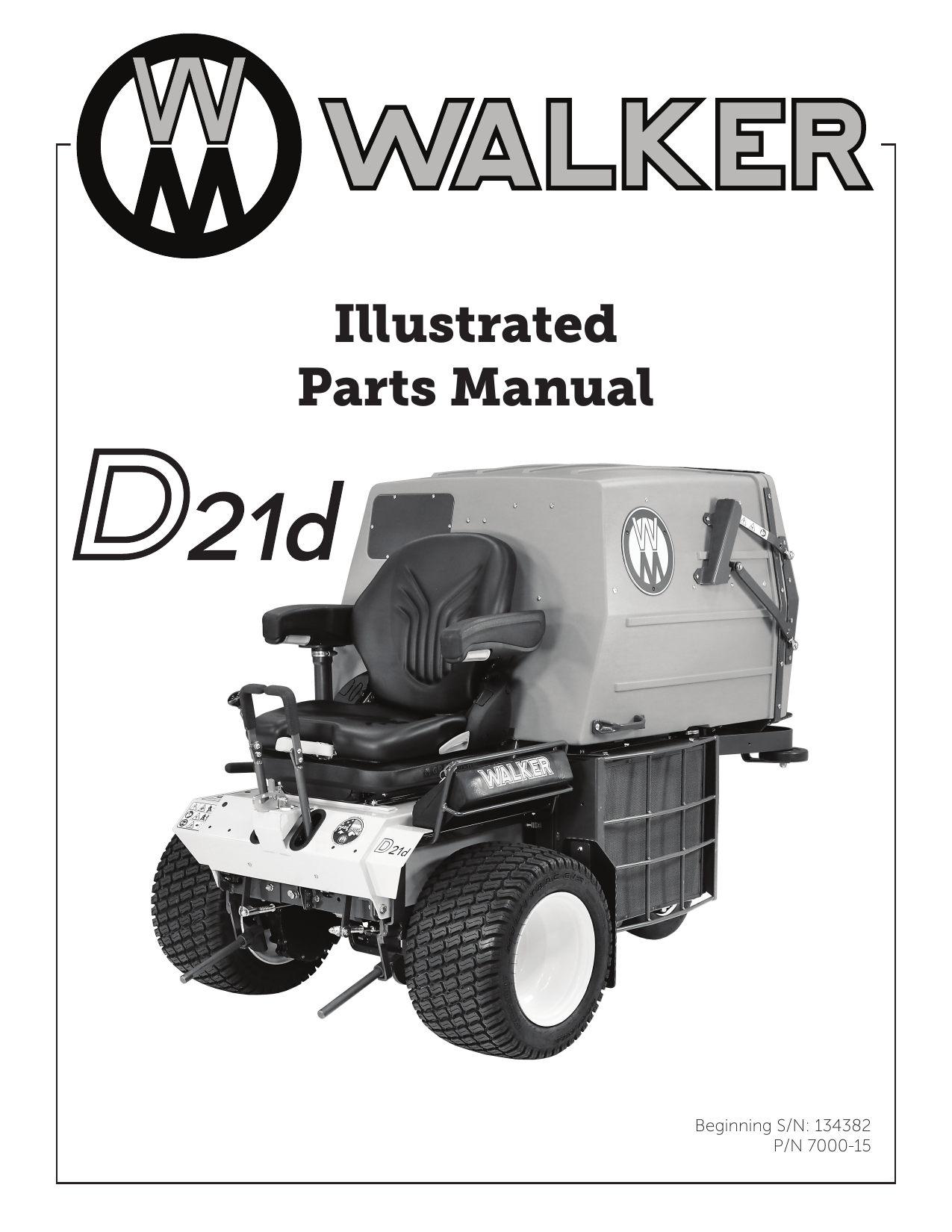 Walker D21d Parts List Manualzz