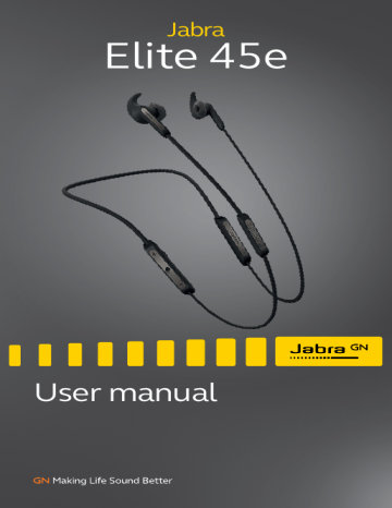 Jabra Elite 45e User manual | Manualzz