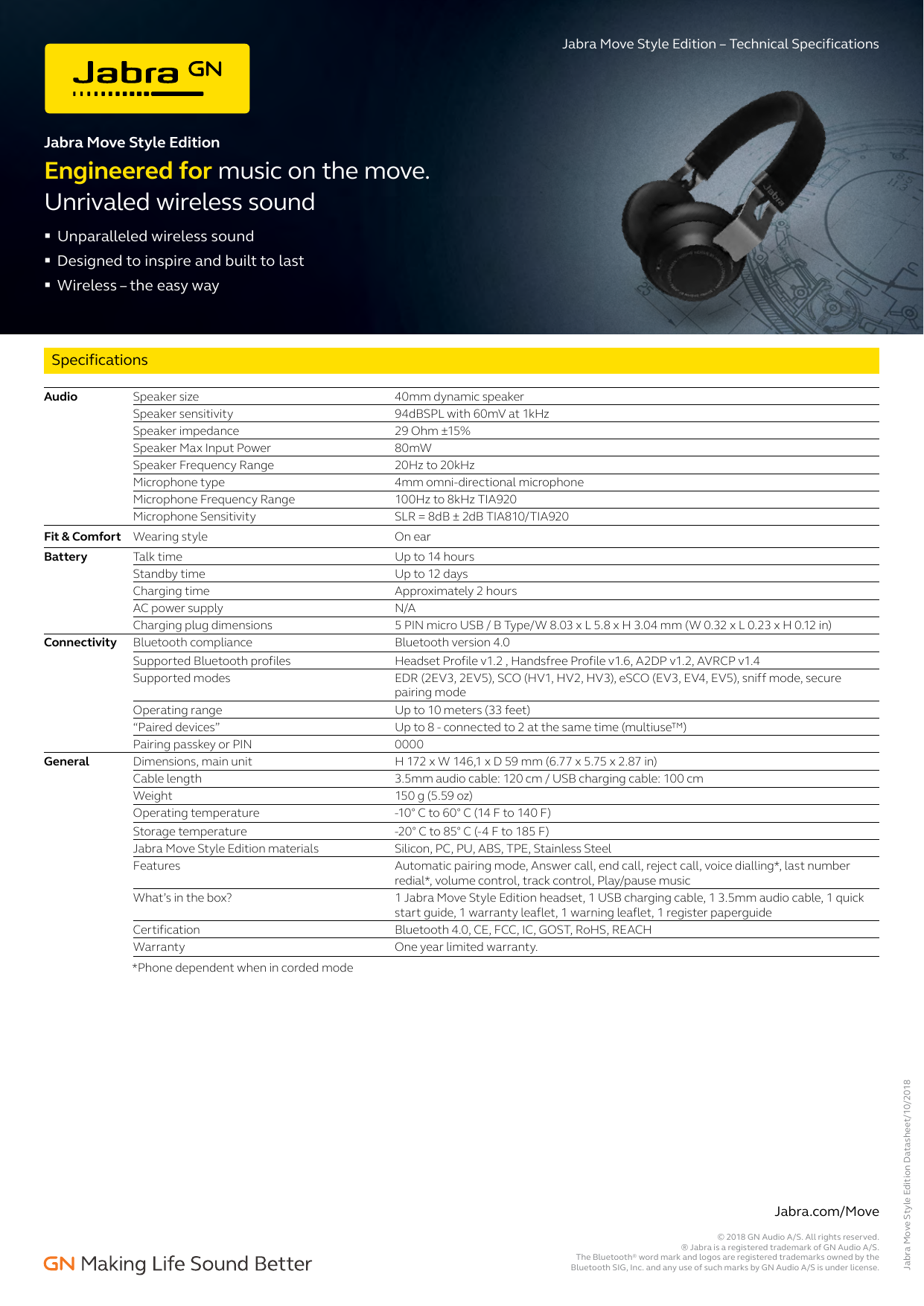 jabra move microphone