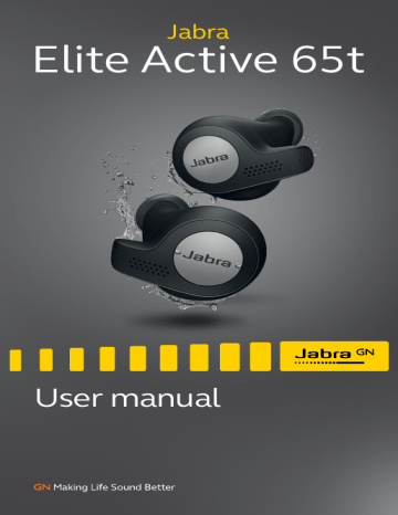 Jabra Elite Active 65t - Navy User Manual | Manualzz