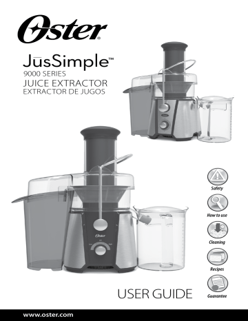 Oster FPSTJE9010-000 JūsSimple™ Owner Manual | Manualzz