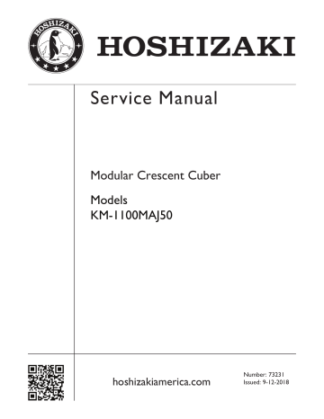 III. Controls and Adjustments. Hoshizaki KM-1100MAJ50 | Manualzz