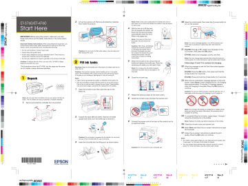 Epson ET-4760, ET-3760 User manual | Manualzz