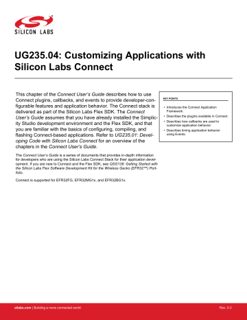 Silicon Labs UG235.04 User's Guide | Manualzz