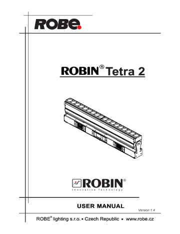 Robe Robin Tetra 2 User Manual Manualzz