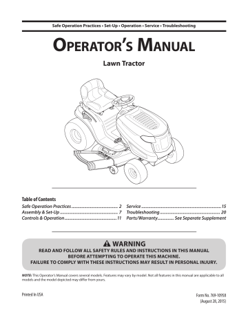 Troy bilt horse online xp deck belt diagram