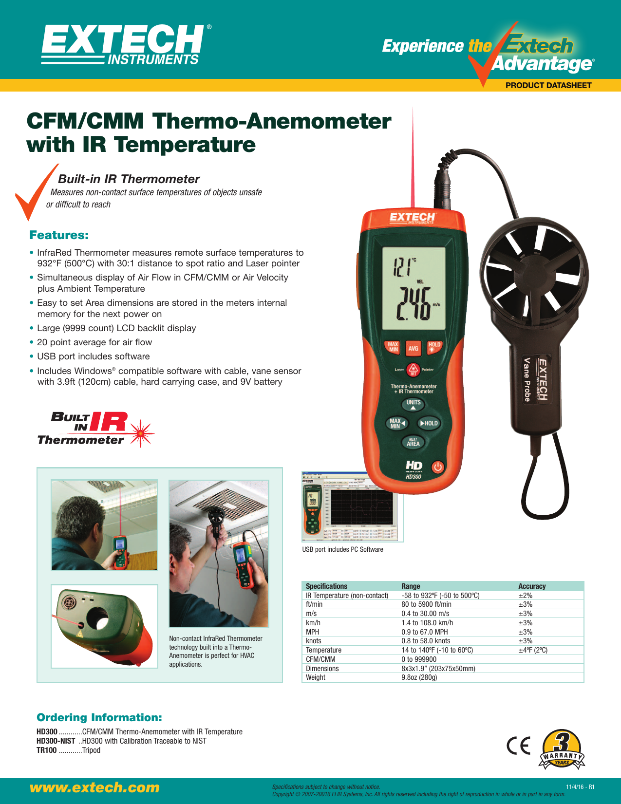 Bedienungsanleitung Anemometer PCEMAM 1