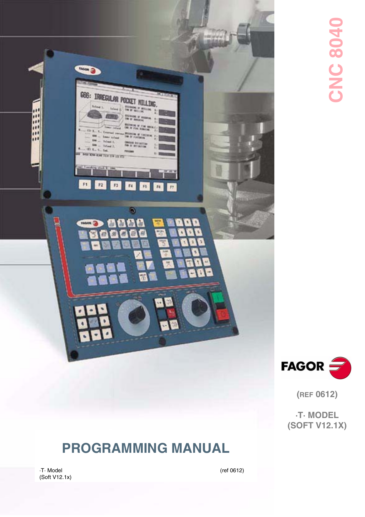 Fagor CNC 8040T Manual | Manualzz